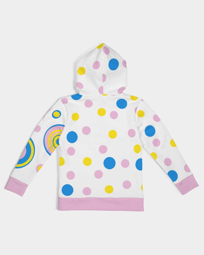 Cutey Pastel Smile Girls Hoodie - 0