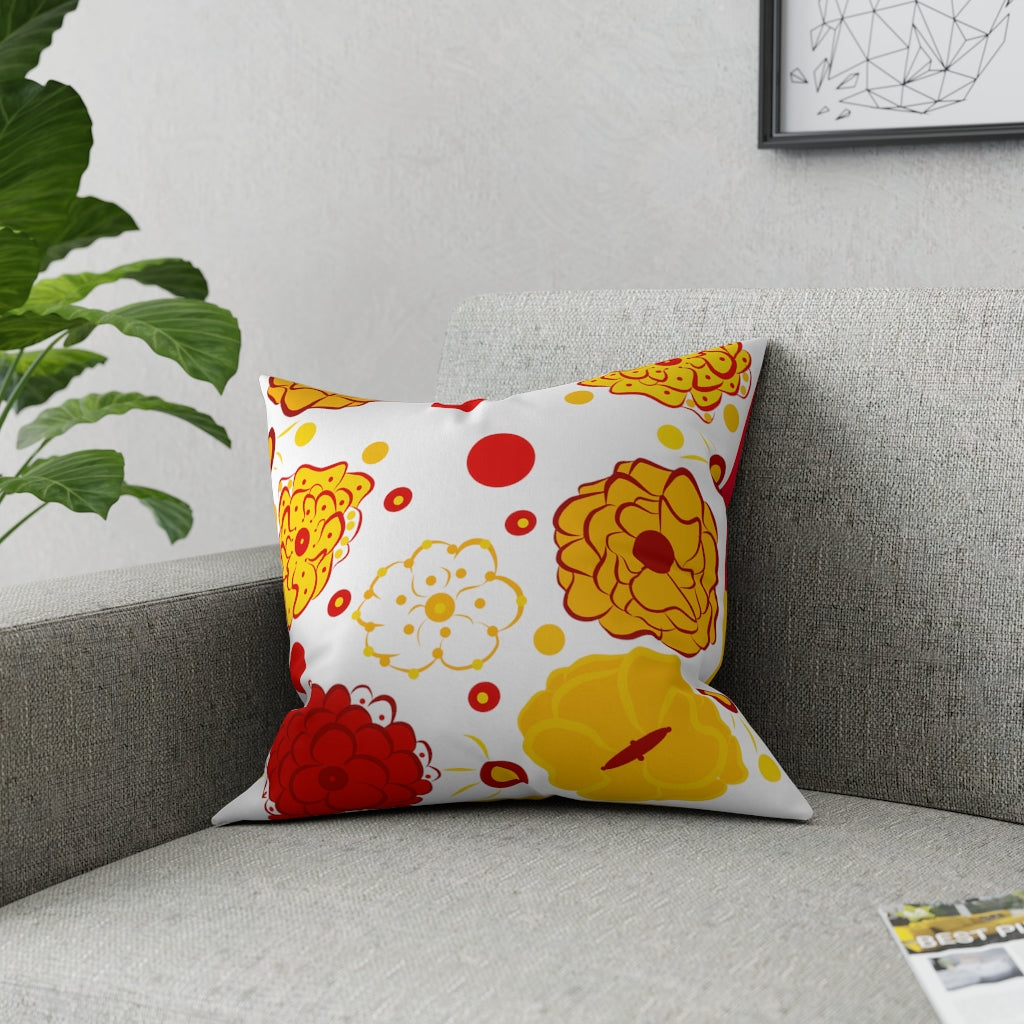 Sunshine Bouquet Broadcloth Pillow