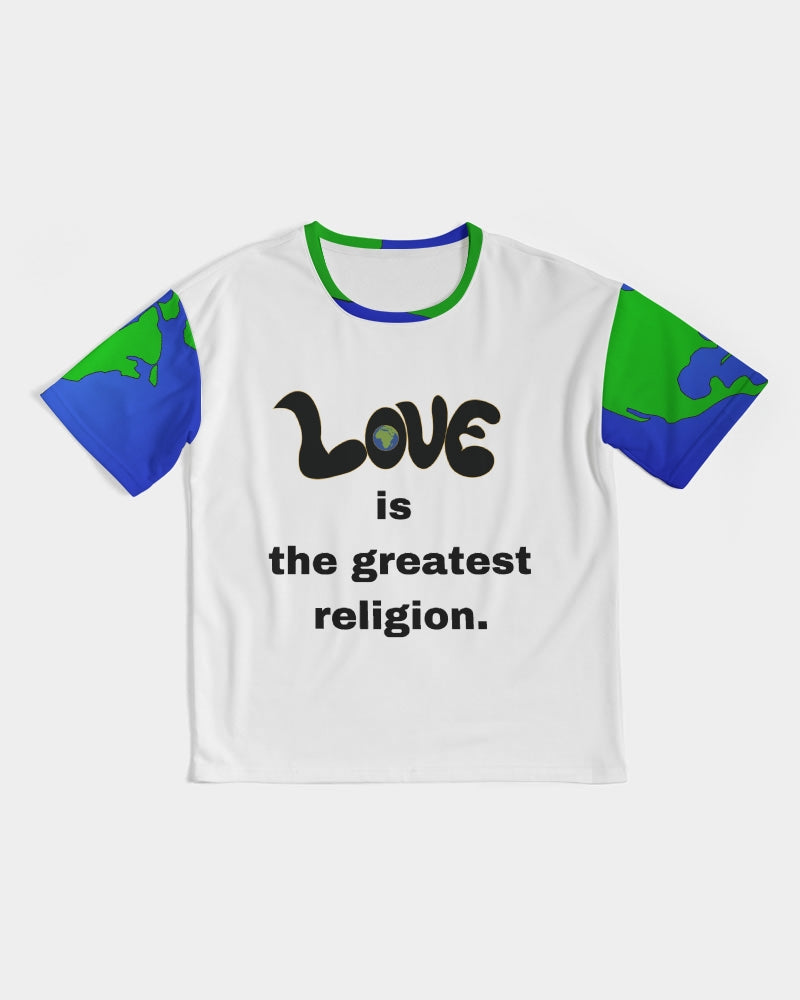 Love Is The Greatest Religion Men's Premium Heavyweight Tee