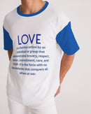 LOVE IS Men's Premium Heavyweight Tee-1