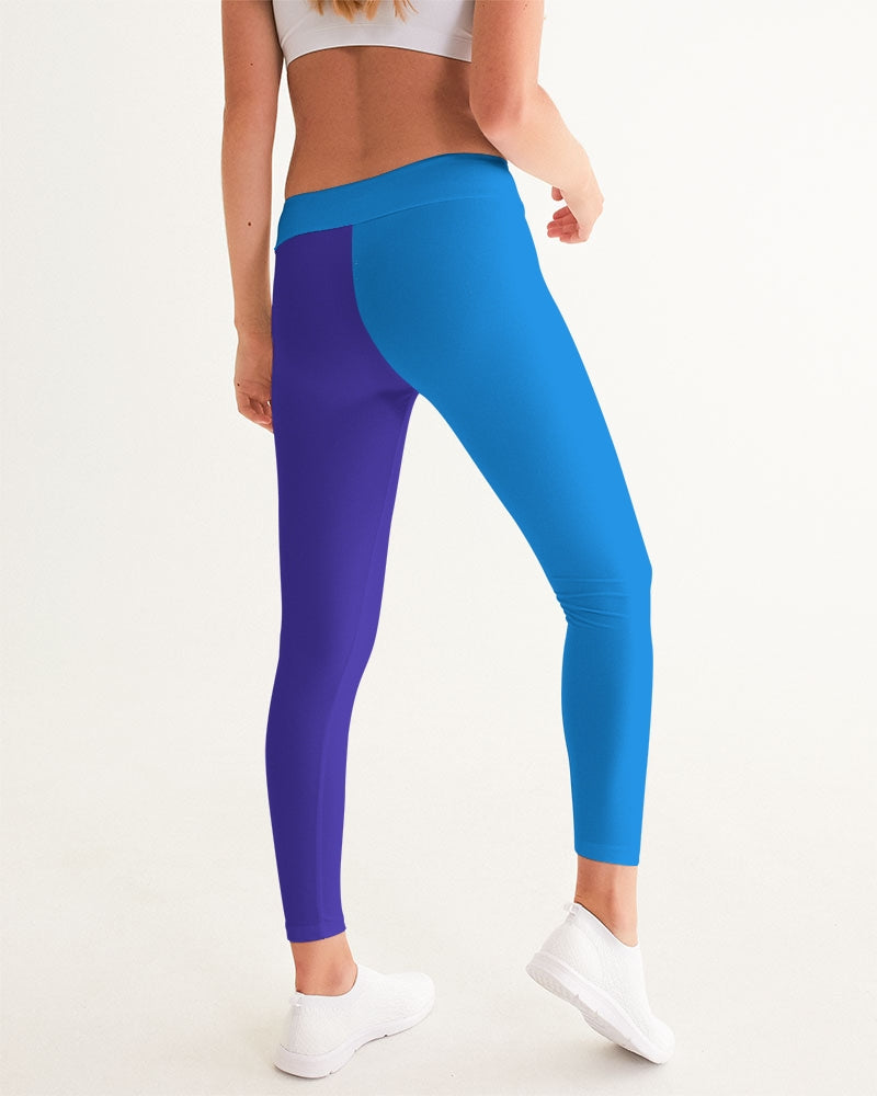 Blue Turqu Ladies Yoga Pants