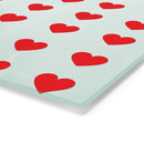 Valentine's Red Hearts Cutting Board-6