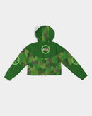 Green Fusion Ladies Cropped Windbreaker-9