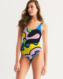 Color Wind Ladies One-Piece Swimsuit-1
