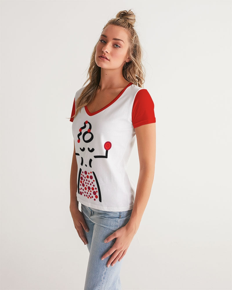 BALANCE Ladies  V-Neck Tee