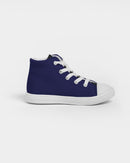Black Berry Kids High Top Canvas Shoe-4