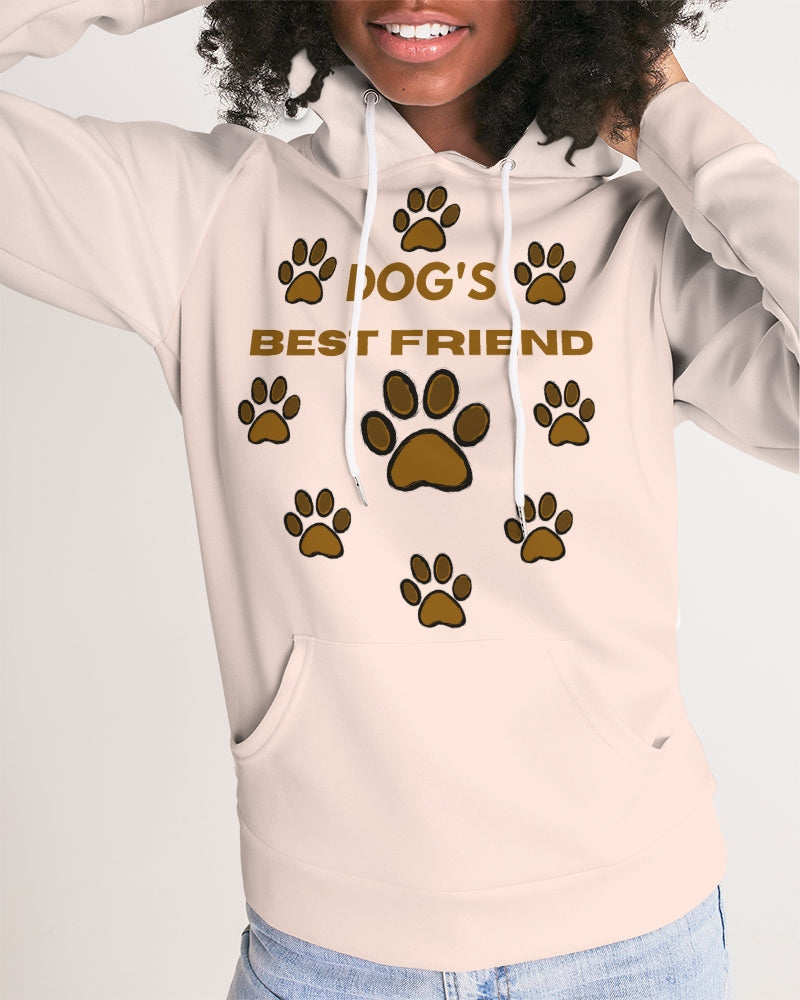 Dog's Best Friend Ladies Hoodie