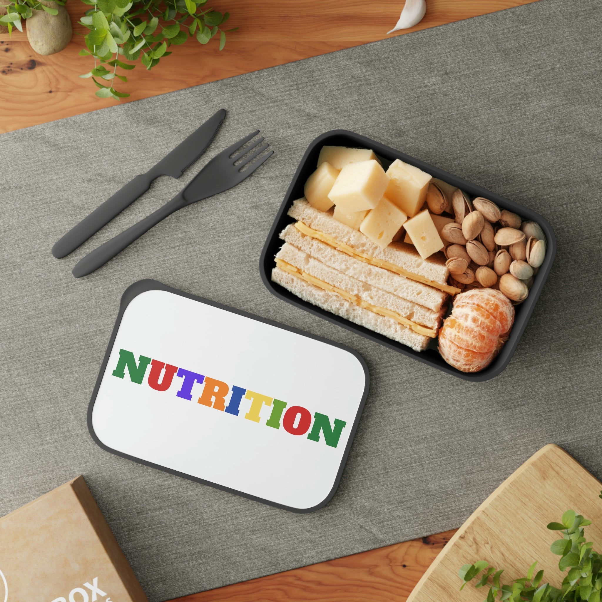 PLA NUTRITION Bento Box+Band+Utensils