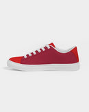 Berry Cherry Ladies Faux-Leather Sneaker-7