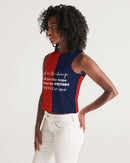 Unity and Freedom Ladies Cropped Tank-5