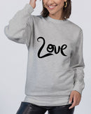 JUST LOVE Ladies Crewneck Sweatshirt-21