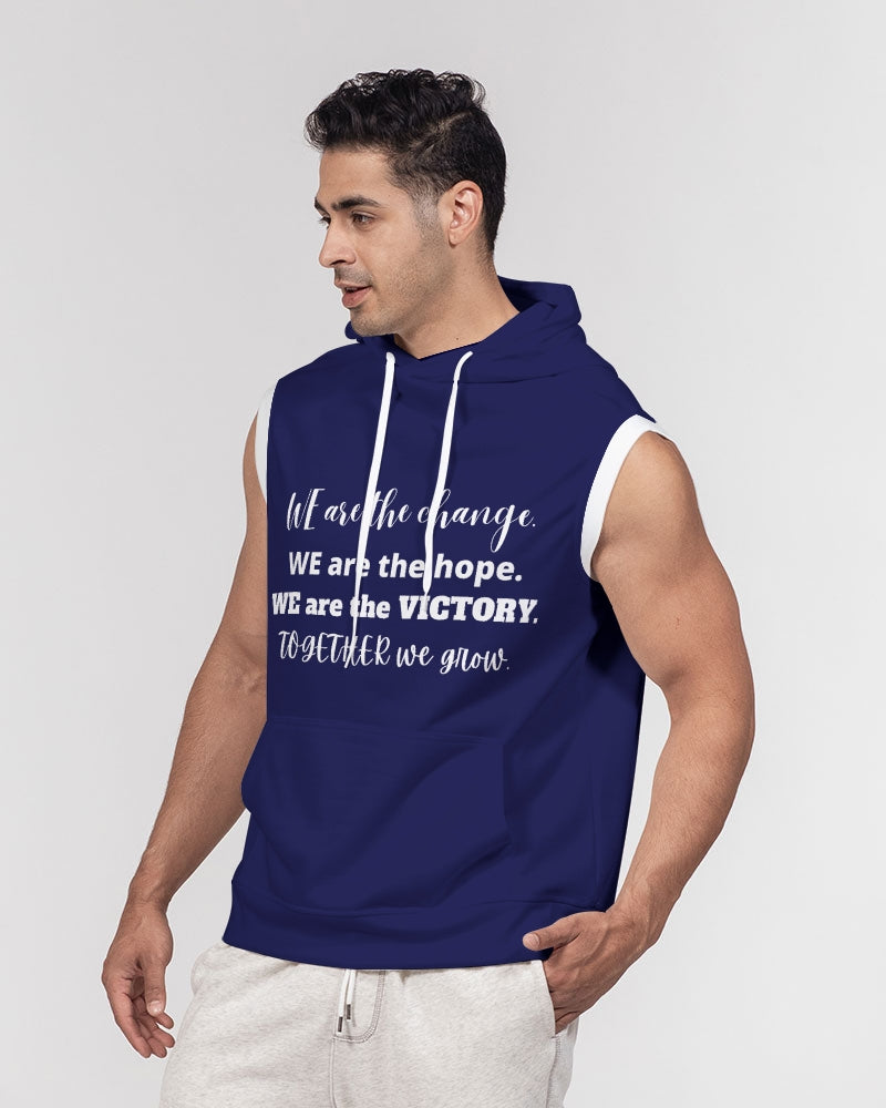 Unity and Freedom Men's Sleeveless Hoodie