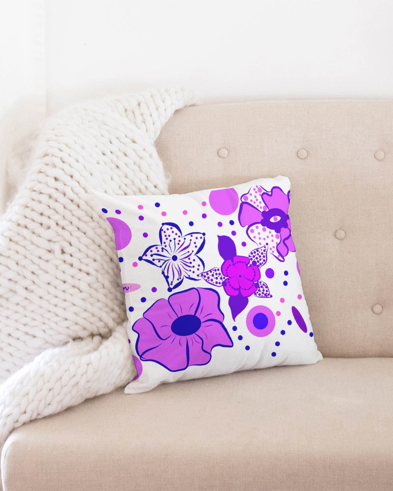 Flower Girl 16x16 Throw Pillow Case