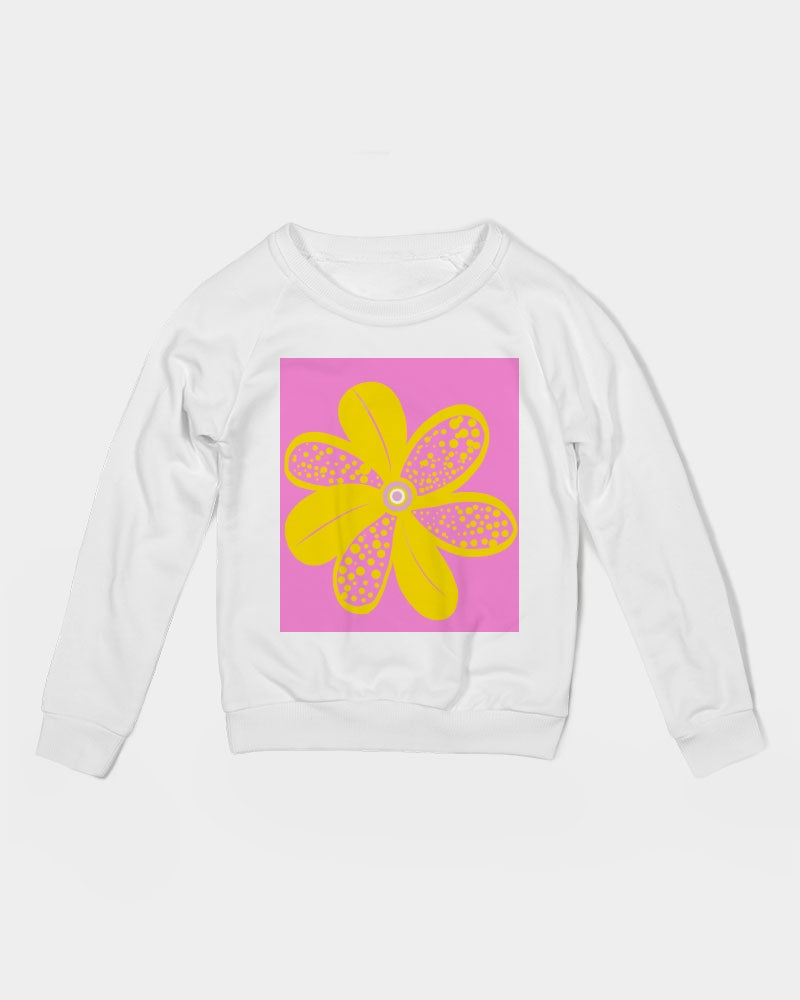 Sunflower Pink Girls Graphic Sweatshirt