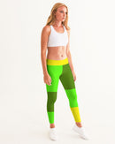 Lemon Lime Ladies Yoga Pants-5