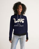 Love Is The Greatest Religion Ladies Hoodie-3