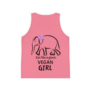 Eat Like A Giant Girls Jersey Tank Top-2