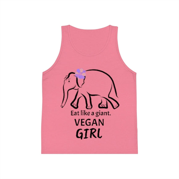 Eat Like A Giant Girls Jersey Tank Top