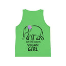 Eat Like A Giant Girls Jersey Tank Top-6