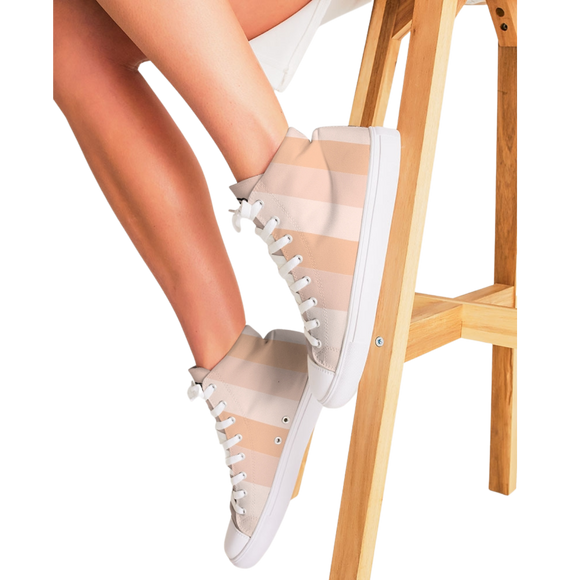 Just Love Ladies Hightop Canvas Shoe