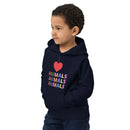 I LOVE ANIMALS Boys HOODIE-8