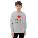 I LOVE ANIMALS Boys Fleece Hoodie-5