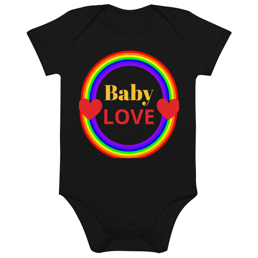 BABY LOVE Organic Cotton Baby Bodysuit