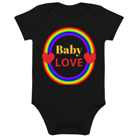 BABY LOVE Organic Cotton Baby Bodysuit
