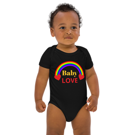 BABY LOVE Organic Cotton Baby Bodysuit