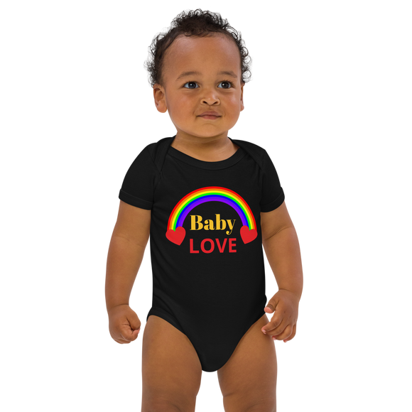 BABY LOVE Organic Cotton Baby Bodysuit