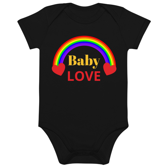 BABY LOVE Organic Cotton Baby Bodysuit