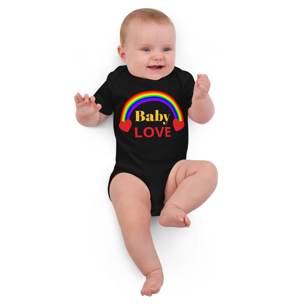 BABY LOVE Organic Cotton Baby Bodysuit