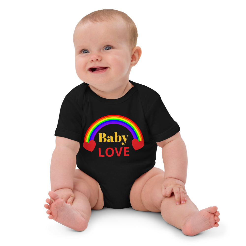 BABY LOVE Organic Cotton Baby Bodysuit