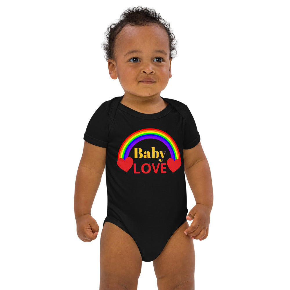 BABY LOVE Organic Cotton Baby Bodysuit - 0