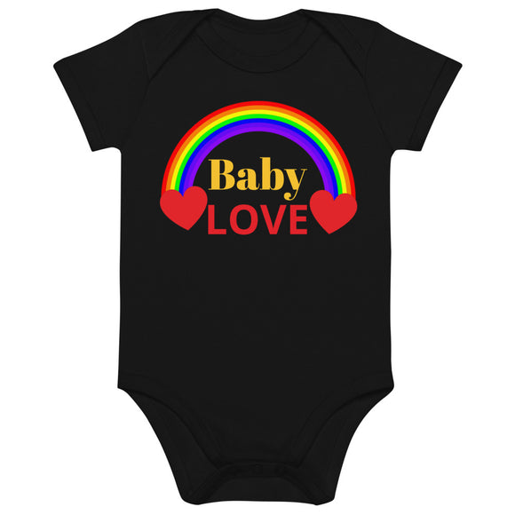 BABY LOVE Organic Cotton Baby Bodysuit