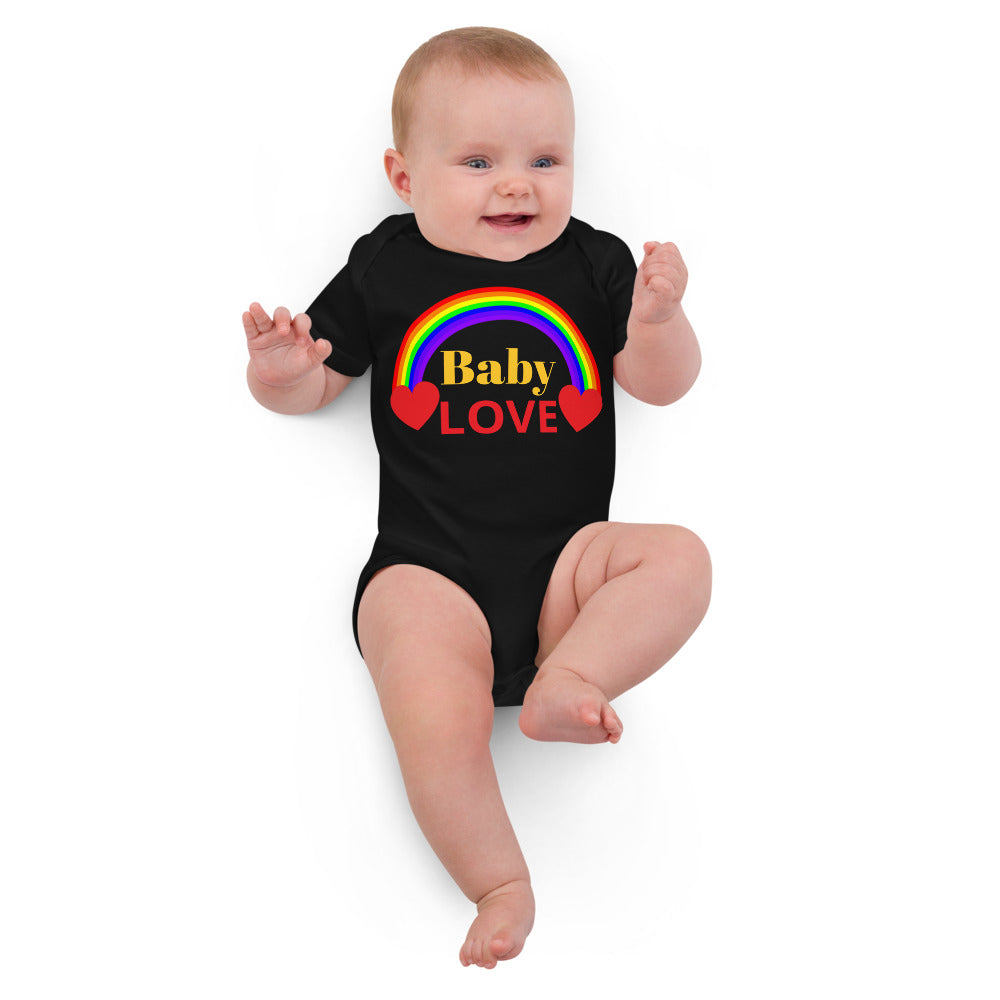 BABY LOVE Organic Cotton Baby Bodysuit
