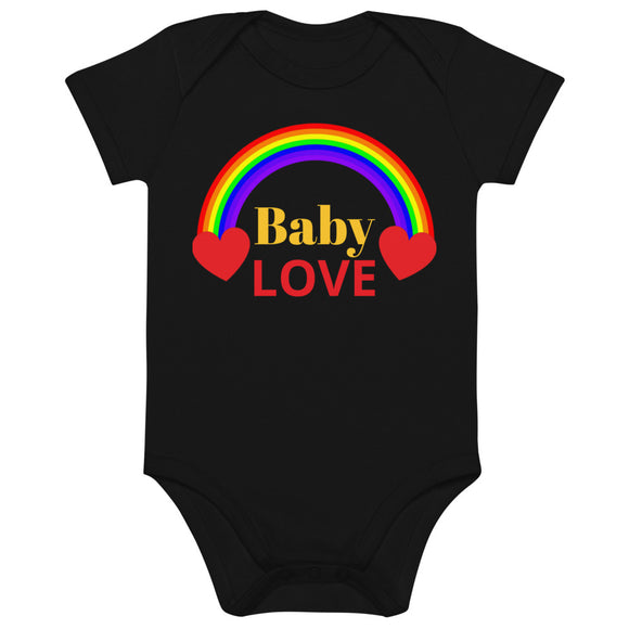 BABY LOVE Organic Cotton Baby Bodysuit