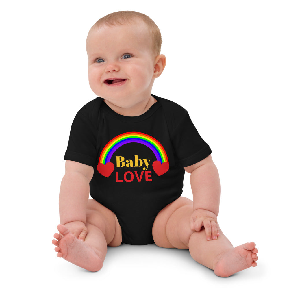 BABY LOVE Organic Cotton Baby Bodysuit