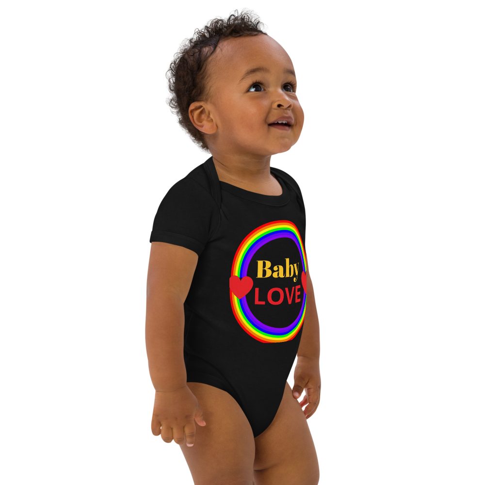 BABY LOVE Organic Cotton Baby Bodysuit