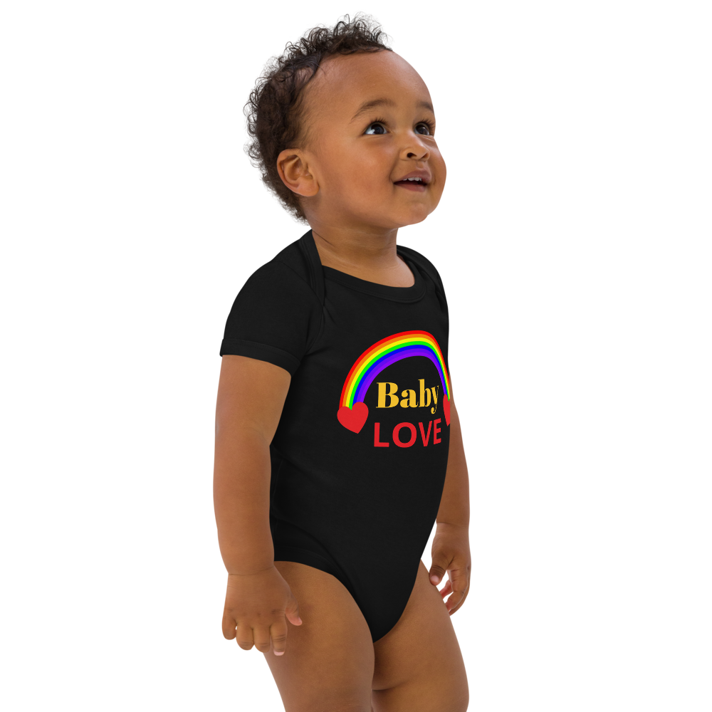 BABY LOVE Organic Cotton Baby Bodysuit
