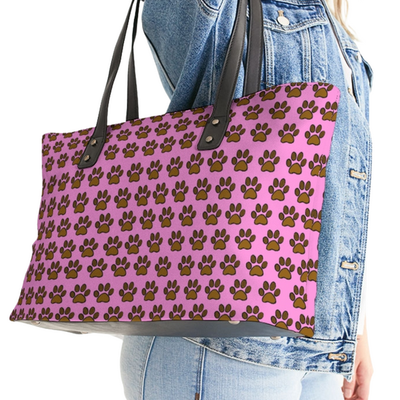 Dog's Best Friend Pink Stylish Tote