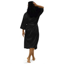 Lovers Embroidered Satin Robe-3