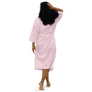 Lovers Embroidered Satin Robe-6