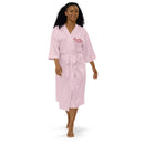Lovers Embroidered Satin Robe-5