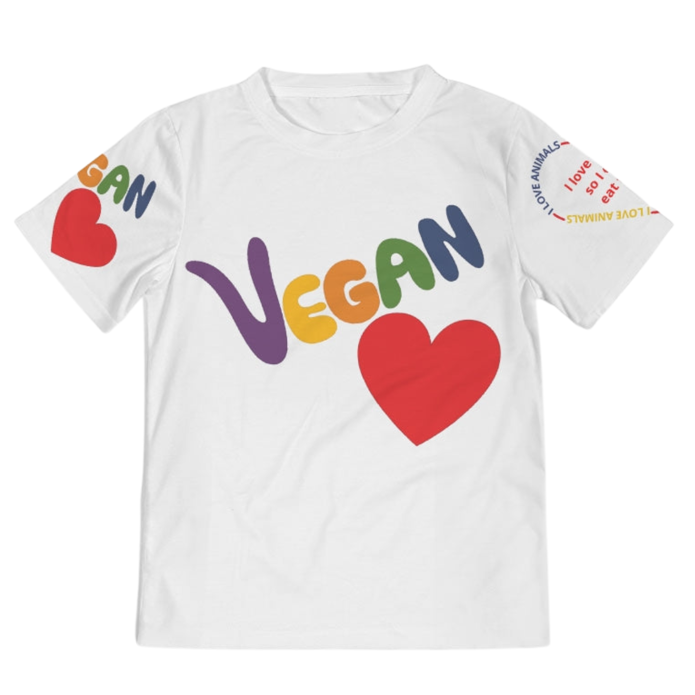 Vegan Heart Boys Tee