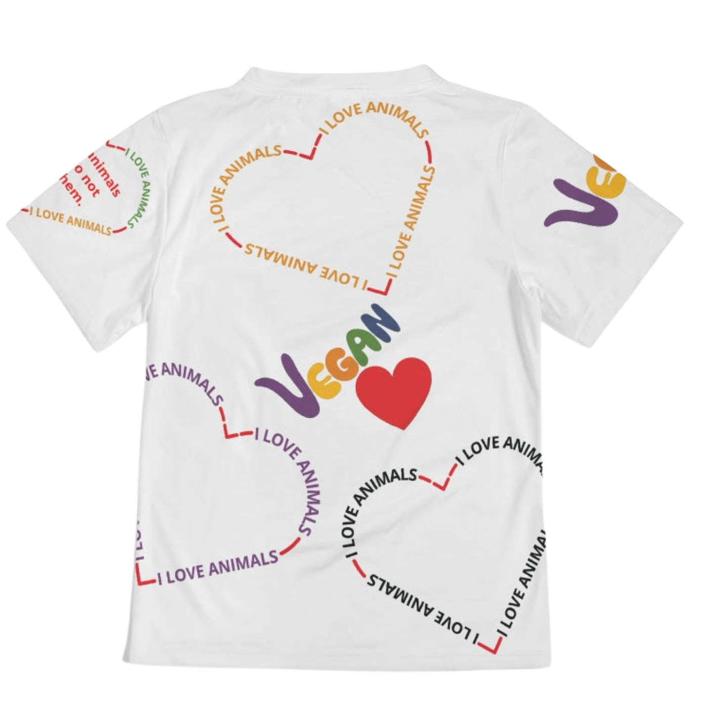 Vegan Heart Boys Tee