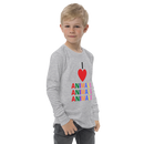I LOVE ANIMALS Boys Long Sleeve Tee-6